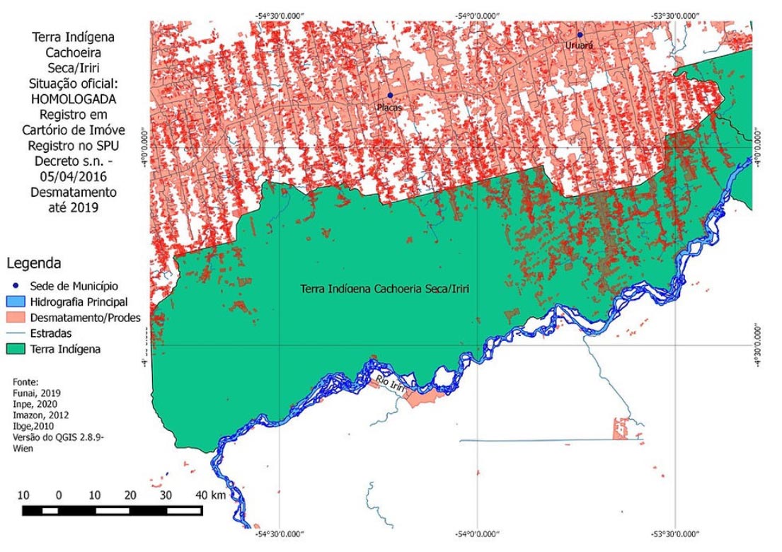 Terra Indígena Cachoeira Seca Iriri